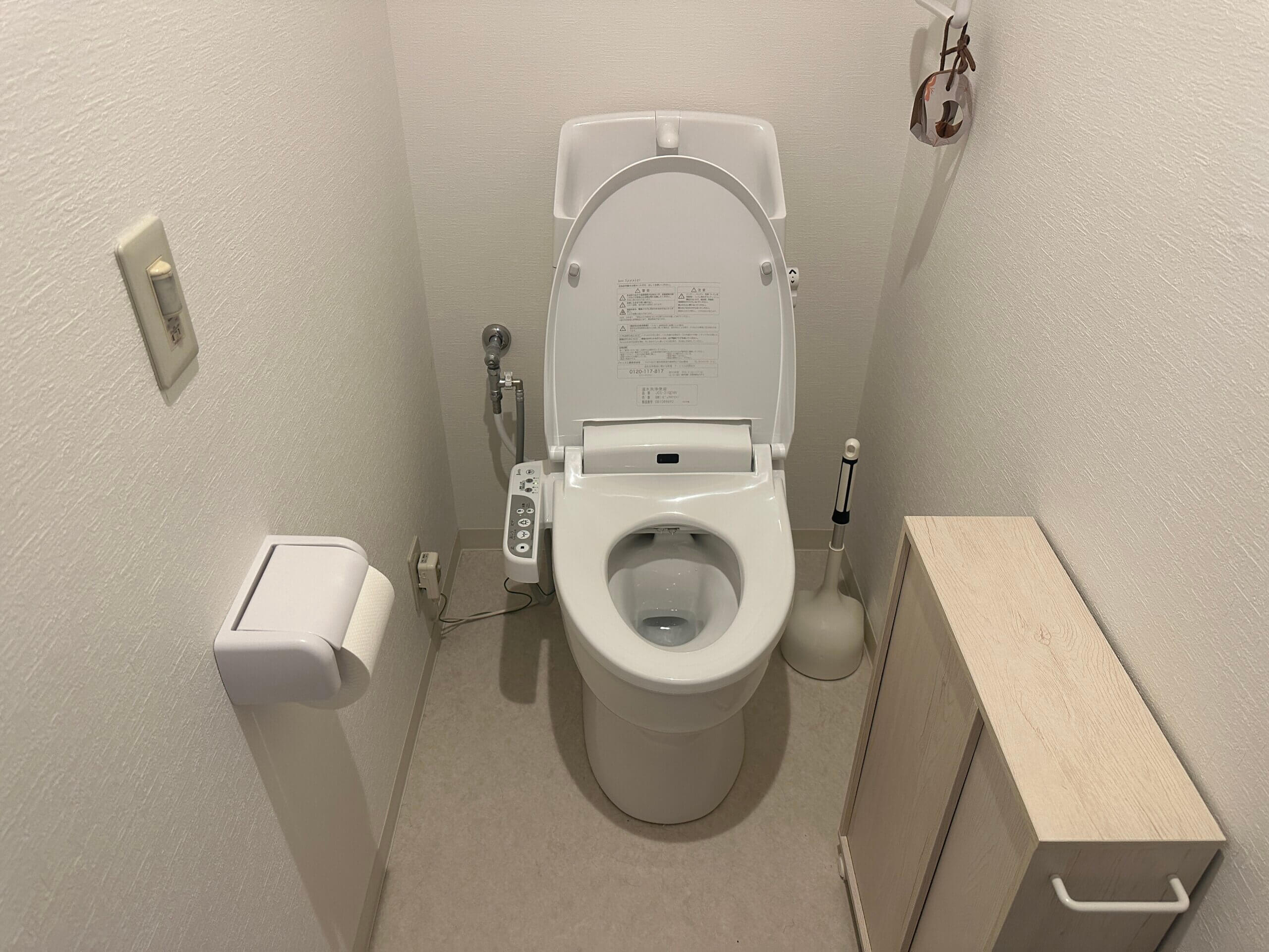 ハンカチによるトイレのつまり解消