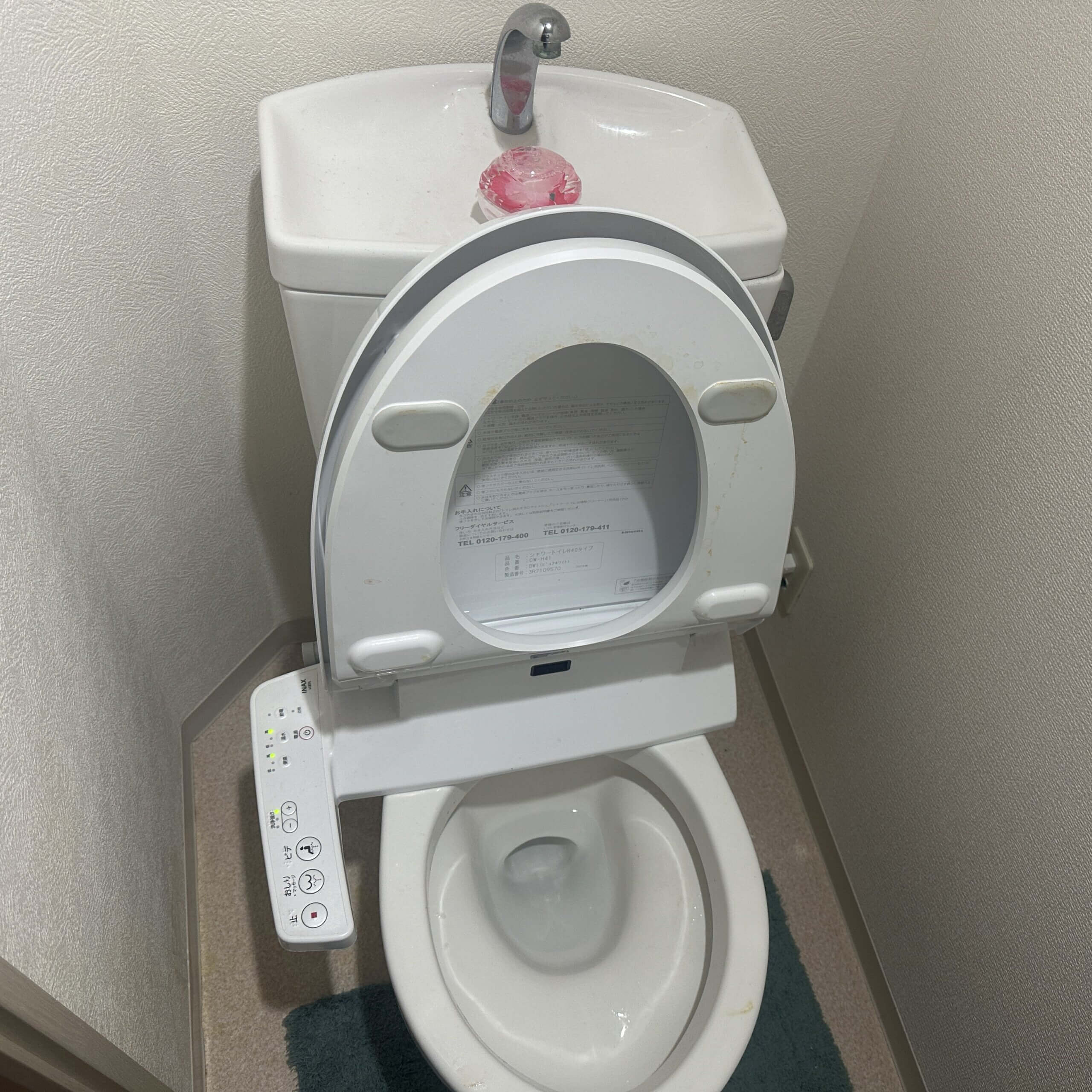 異物によるトイレつまりをローポンプで解消